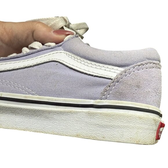 Vans Old Skool Languid Lavender Suede Sneakers Womens 7 Mens 5.5 Classic Style - Picture 15 of 16
